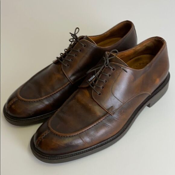 Johnston and Murphy brown signature series oxfords B22B - Picture 1 of 7